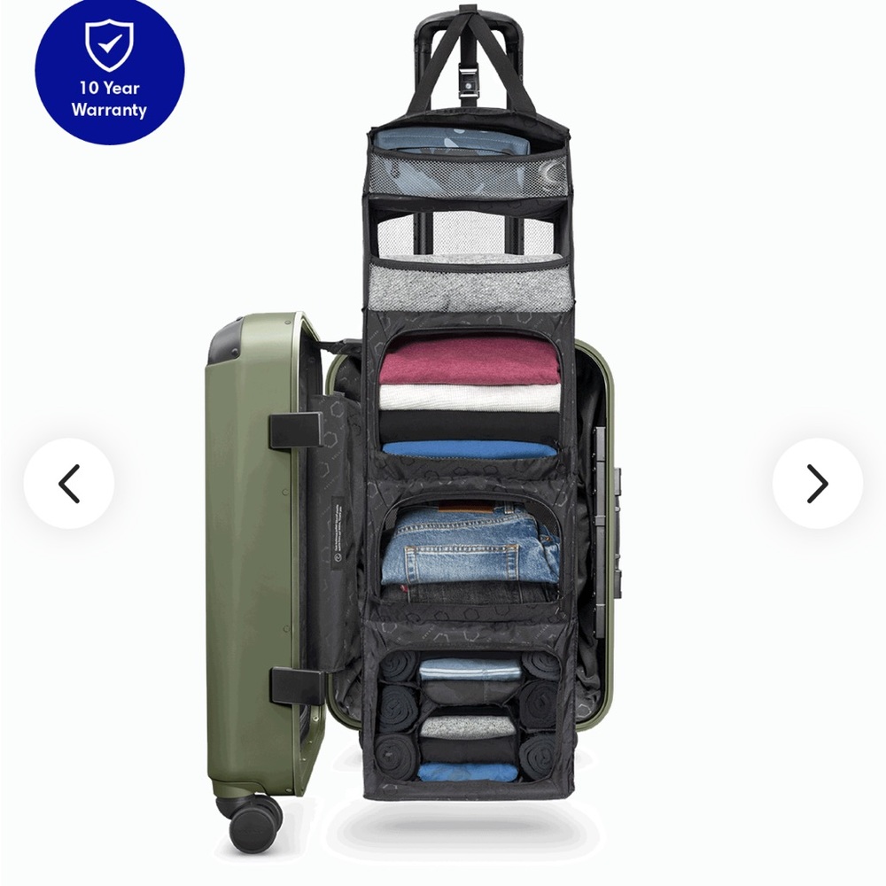 Solgaard carry-on closet suitcase NEW Never Used!!